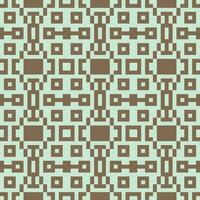 pixel square seamless pattern vector