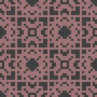 a pixel pattern in pink and black vector