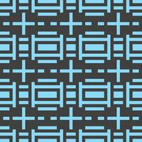 a blue and black geometric pattern vector