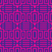 a pink and blue geometric pattern vector