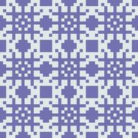 a pixel pattern in purple and white vector