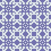 a pixel pattern in purple and white vector