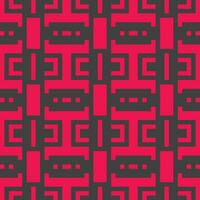 a red and black geometric pattern vector