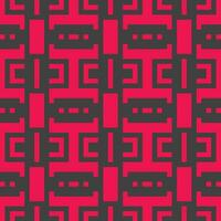 a red and black geometric pattern vector