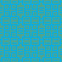 a blue and green geometric pattern vector