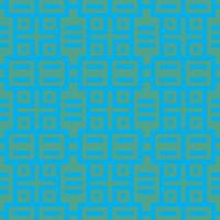 a blue and green geometric pattern vector