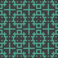 a green and black geometric pattern vector