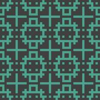 a green and black geometric pattern vector