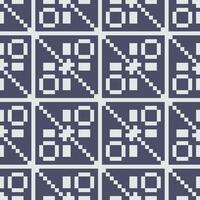 a pixel pattern with squares and squares vector