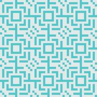 a blue and white geometric pattern vector