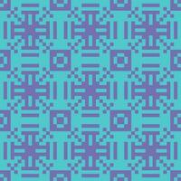 a blue and purple pattern with squares vector
