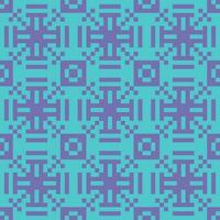 a blue and purple pattern with squares vector