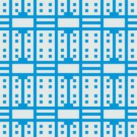 a blue and white pattern with squares vector