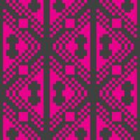 a pink and black pattern with squares vector
