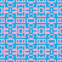 a blue and pink pattern with squares vector
