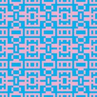 a blue and pink pattern with squares vector