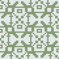 a green and white pattern with squares vector