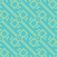 a blue and green pattern with a cross on it vector