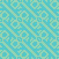 a blue and green pattern with a cross on it vector