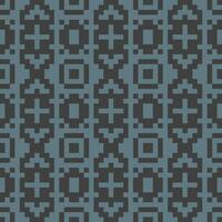 a pixelated pattern with squares and crosses vector