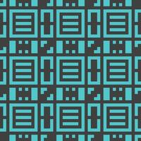 a blue and black geometric pattern vector