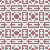 a pattern with squares and squares in red and white vector