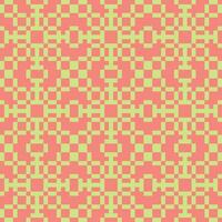 a pink and green pattern with squares vector
