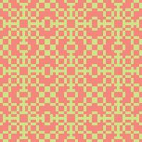 a pink and green pattern with squares vector