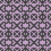 pixel pattern black purple pattern vector