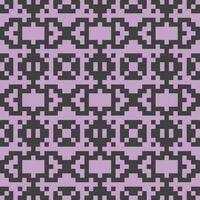 pixel pattern black purple pattern vector