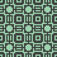 a green and black geometric pattern vector