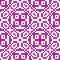 a pixelated pattern in purple and white vector