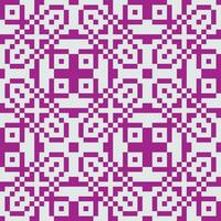 a pixelated pattern in purple and white vector