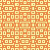 an orange and yellow geometric pattern vector