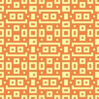 an orange and yellow geometric pattern vector