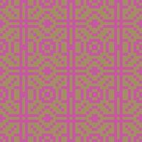 a pink and green geometric pattern vector