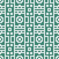 a green and white geometric pattern vector