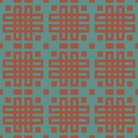 a blue and orange geometric pattern vector