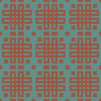 a blue and orange geometric pattern vector