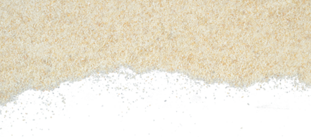 beach sand border isolated element png