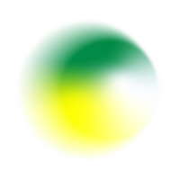 green and yellow sphere light overlay png