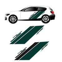 car wrap sticker design vector. car modification stickers vector