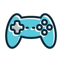 Controllers Vector Thick Line Filled Dark Colors Icons For Personal And Commercial Use.