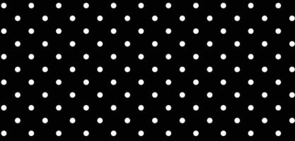 Black and white polkadot background vector