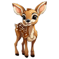 cute deer . AI Generated png