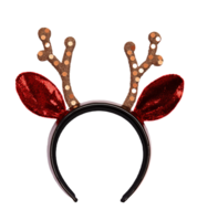 Christmas reindeer headband hair accessories isolated on transparent background png