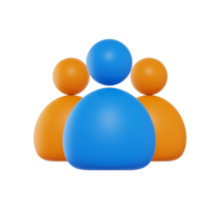 Group 3D Icon png