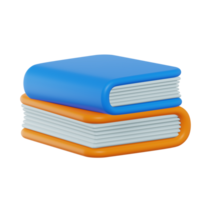 livres 3d icône png