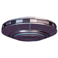 3D rendering UFO png