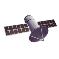 3D rendering satellite png